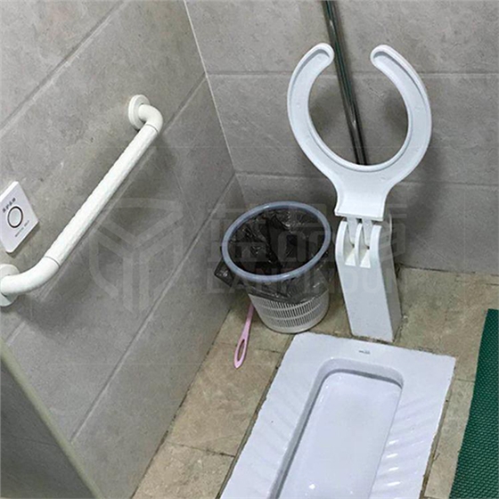 殘疾人蹲坑不銹鋼扶手 殘疾人蹲坑不銹鋼扶手