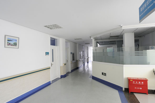 醫院走廊里的扶手 醫院走廊里的扶手