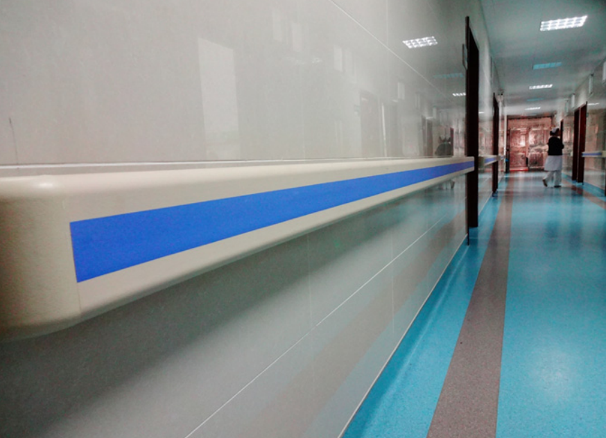 醫院的防撞扶手