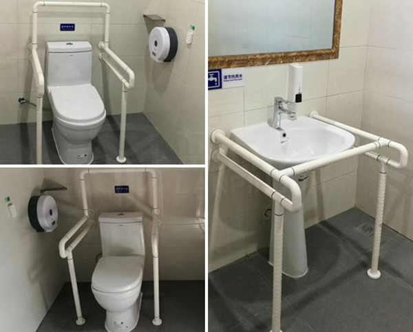 武漢漢蔡高速服務區公共廁所無障礙扶手 武漢漢蔡高速服務區公共廁所無障礙扶手