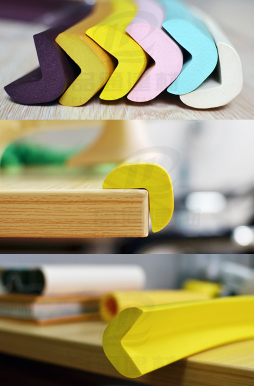 多色防撞軟護角條 多色防撞軟護角條