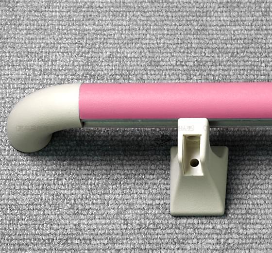 PT-38走道PVC防撞扶手(粉色) PT-38走道PVC防撞扶手(粉色)